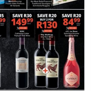 Wine at Checkers