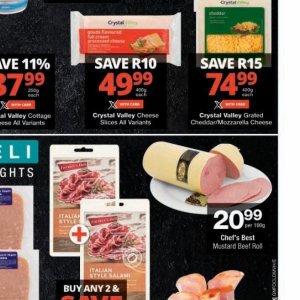 Mozzarella at Checkers
