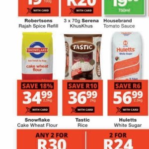 Flour at Checkers Hyper