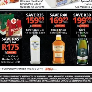 Gin at Checkers