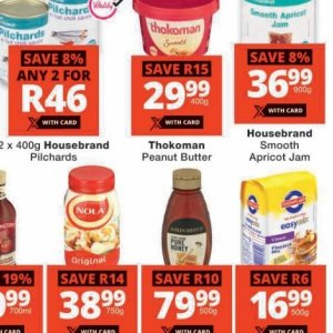 Peanut butter at Checkers