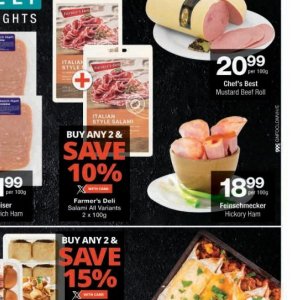 Salami at Checkers