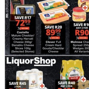Cheese at Checkers