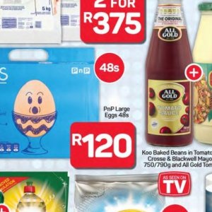 Eggs at Pick n Pay Hyper