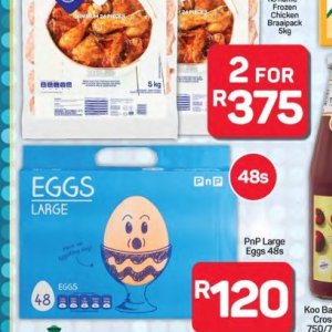 Eggs at Pick n Pay Hyper