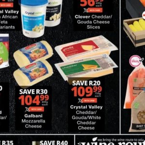 Cheddar at Checkers