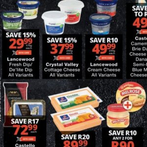 Cheese at Checkers