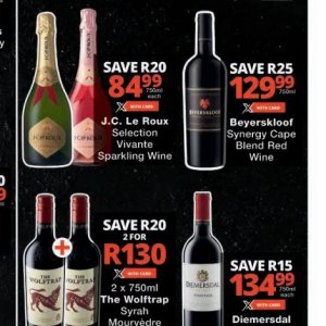 Wine at Checkers