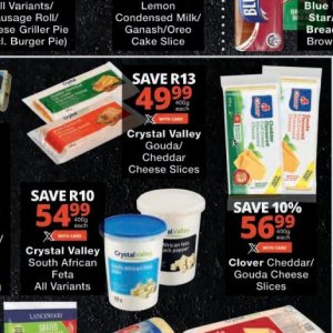 Cheddar at Checkers