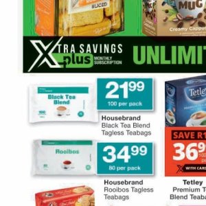 Tea at Checkers Hyper