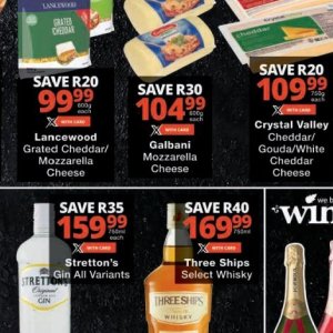 Mozzarella at Checkers