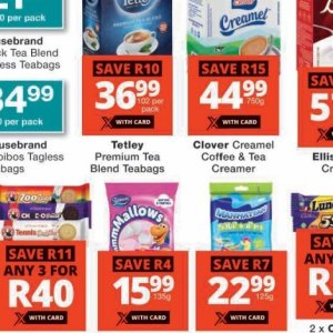 Tea at Checkers Hyper
