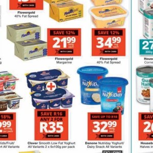 Margarine at Checkers