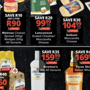 Cheese at Checkers