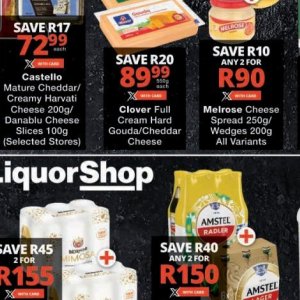 Cheese at Checkers