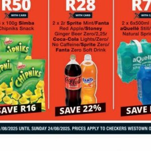  Coca Cola at Checkers Hyper