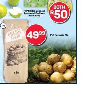 Potatoes at Pick n Pay Hyper