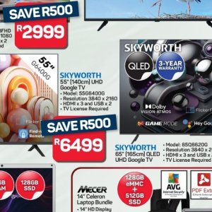 TV set at Pick n Pay Hyper