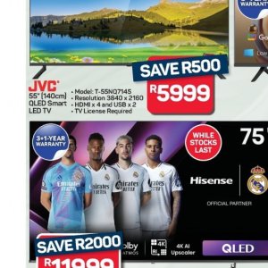 TV set at Pick n Pay Hyper