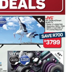 TV set at Pick n Pay Hyper
