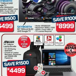 TV set at Pick n Pay Hyper