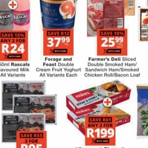 Yoghurt at Checkers