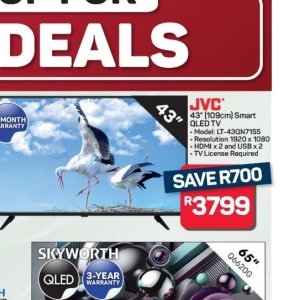 TV set at Pick n Pay Hyper