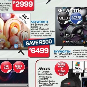 TV set at Pick n Pay Hyper