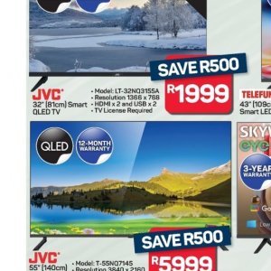 TV set at Pick n Pay Hyper