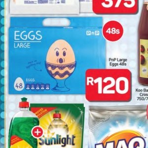Eggs at Pick n Pay Hyper