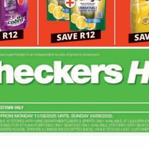 Seafood at Checkers Hyper