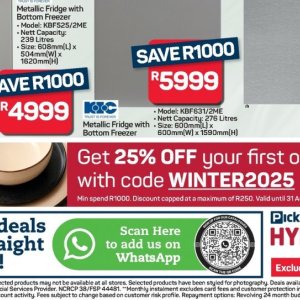 Fridge at Pick n Pay Hyper