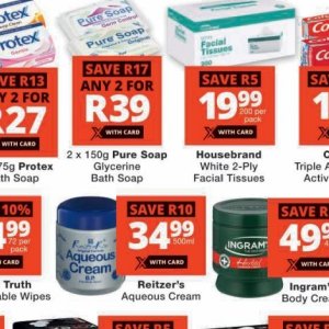Soap at Checkers