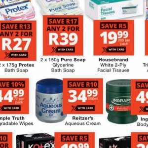 Soap at Checkers