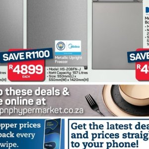 Freezer at Pick n Pay Hyper