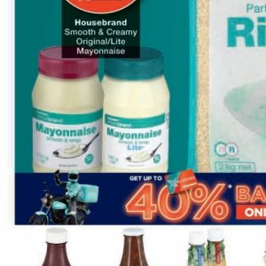 Mayonnaise at Checkers