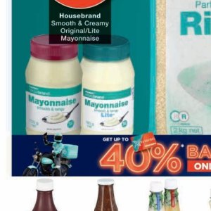 Mayonnaise at Checkers