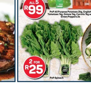 Spinach at Pick n Pay Hyper