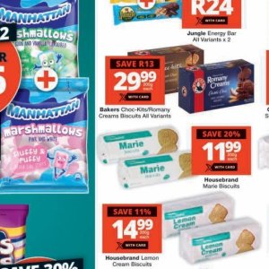 Biscuits at Checkers