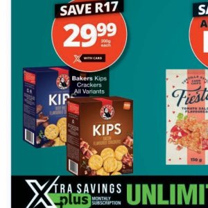 Crackers at Checkers