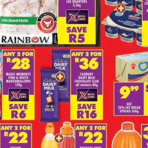 Chocolate at Shoprite