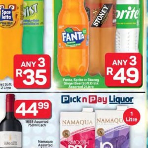 Fizzy drink at Pick n Pay Hyper