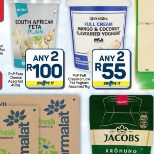 Yoghurt at Pick n Pay Hyper