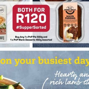 Pie at Pick n Pay Hyper