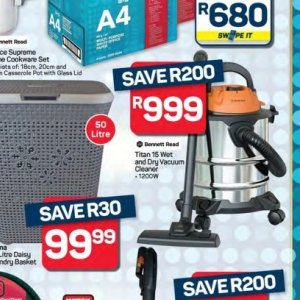 Vacuum cleaner at Pick n Pay Hyper