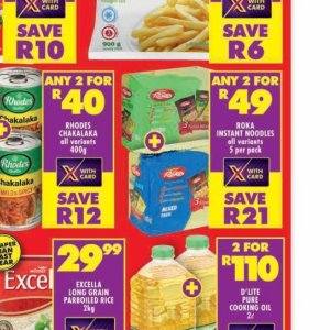 Noodles at Shoprite