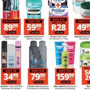 Mouthwash listerine  at Checkers