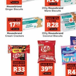 Crackers at Checkers