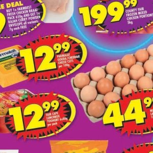 Cheese at Shoprite