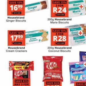 Crackers at Checkers